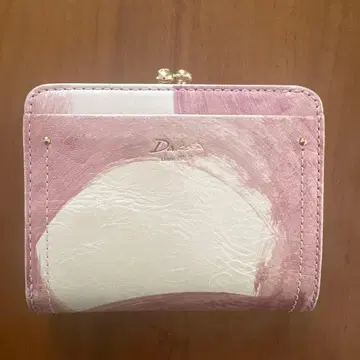 Dakota 접이식 지갑 이단 접이식 지갑 핑크 계열