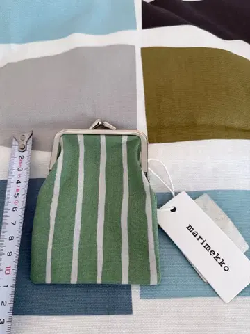 #마리메꼬새상품#marimekko 그린 스트라이프 파우치