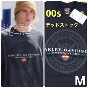 데드스탁 저스틴 착용! 할리데이비슨 2003년제 T셔츠