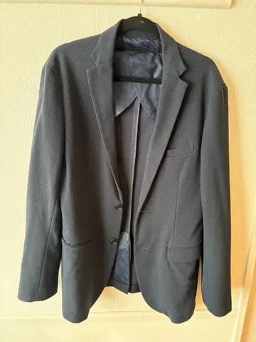 COMME CA ISM 네이비 테일러드 자켓 L 사이즈