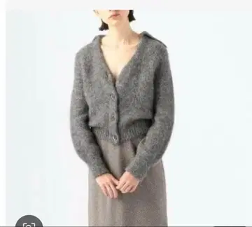 TOMORROWLAND BACCA 알파카 라메 믹스 가디건 S