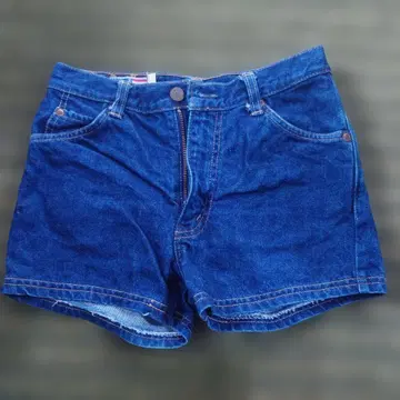 초레어! 빈티지! Bobson 다크 블루 숏팬츠