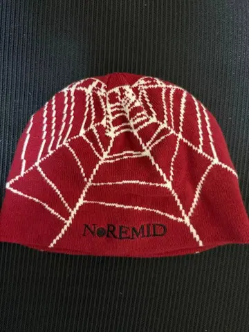 NoREMID 비니 빨간색