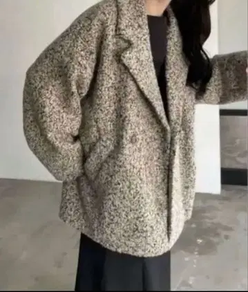 nairo 부클 볼륨 숏코트