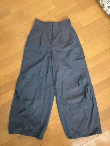 JEANASIS 샴브레이 슬래시 포켓 팬츠/하의 나일론