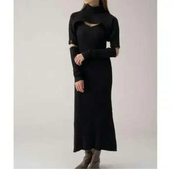 스나이델 3 피스 니트 원피스