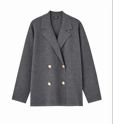 새상품급 PLST 플라스테 레이온 블렌드 니트 더블 자켓