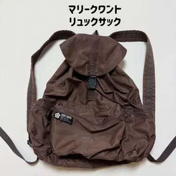 MARY QUANT 마리콴트 백팩 브라운