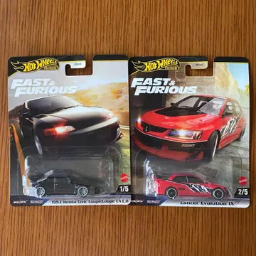 핫휠 시빅 & 랜서 2대 세트