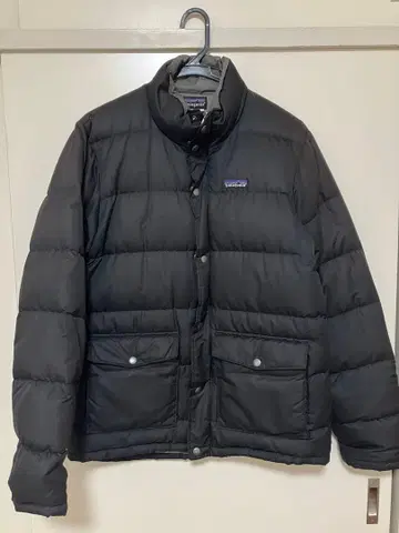 patagonia 블랙 다운 자켓