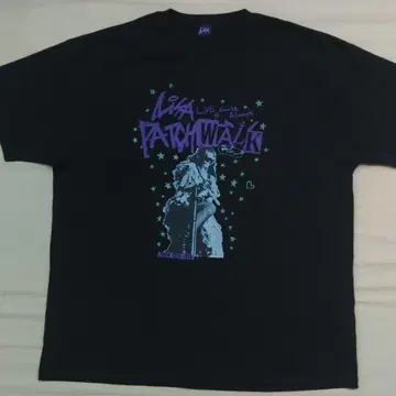 LiSA PATCH WALK 라이브 셔츠(XL)