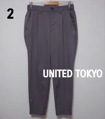 유나이티드 도쿄 릴랙스 스트레치 앵클 슬랙스