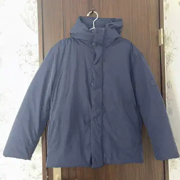 GAP 네이비 후드 부착 다운 자켓