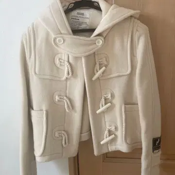 스니들 아이보리 더플 코트 사이즈 0