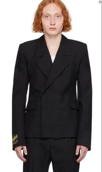 EGONLAB 24AW 블랙 더블 자켓