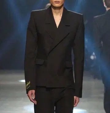 EGONLAB 24AW 블랙 더블 자켓