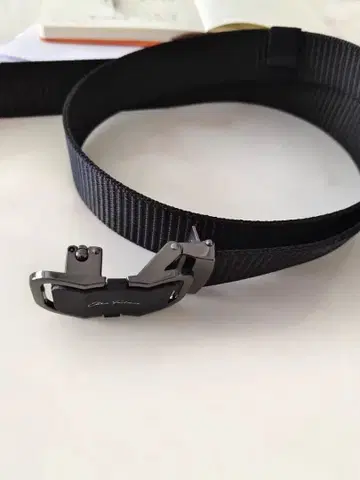 블랙 나일론 조정 가능 벨트