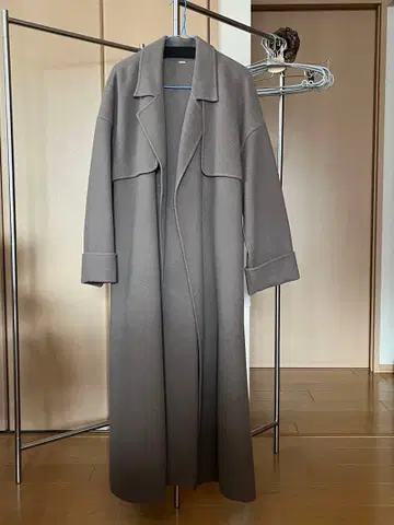 Mila Owen 모카 롱 코트 약 131cm