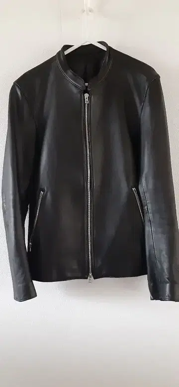 LIDNM 새상품급 블랙 라무 가죽 자켓