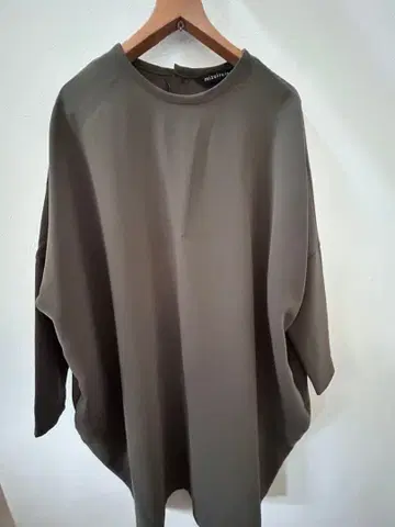 미즈이로 인드 코쿤 와이드 원피스 카키 프리 사이즈