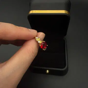 유품 정리 새상품급 반지 앤티크 빈티지 골드 다이아몬드