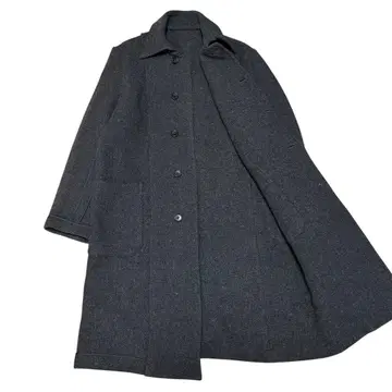 새상품급 RYUICHIRO SHIMAZAKI 울 코트 파이핑 L