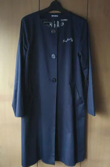 MARY QUANT 네이비 트렌치코트