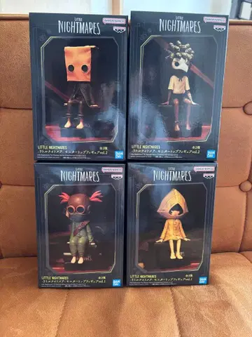 리틀 나이트메어 모니터 탑 피규어 4종 세트