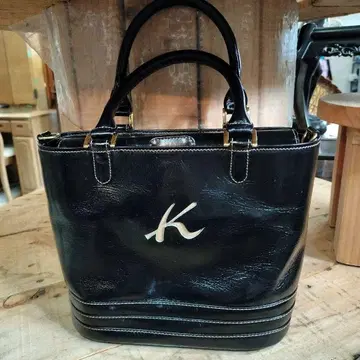 키타무라 핸드백 블랙