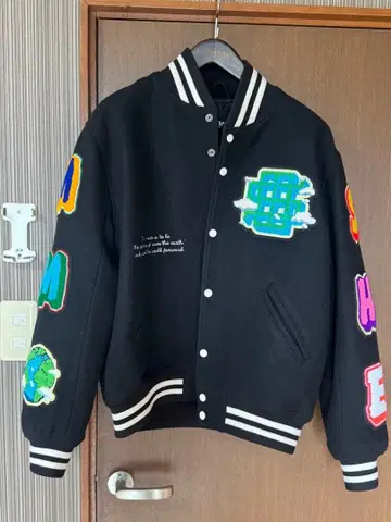 SHEMM CHENILLE VARSITY JACKET M 사이즈