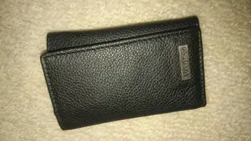 블랙 접이식 지갑