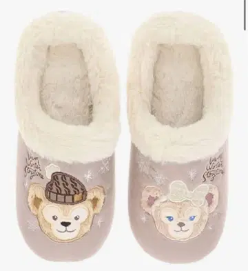 미사용 디즈니씨 더피&셰리메이 룸슈즈