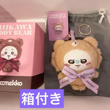 치이카와 Kiramekko 테디 베어 모몽가 마스코트 곰