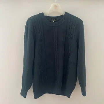 Leilian 다크 그린 긴팔 스웨터 사이즈 9