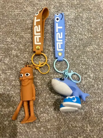 이탈리안 레인 로트 트라라레로툰툰 키링 2세트