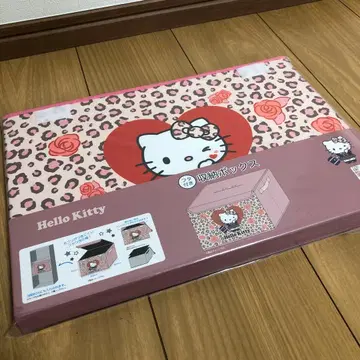 일광화상 키티 넷 완판 Hello Kitty 뚜껑 포함 수납 박스