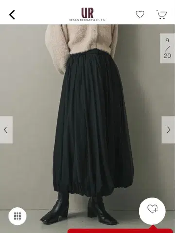 새상품 SENSE OF PLACE 스커트