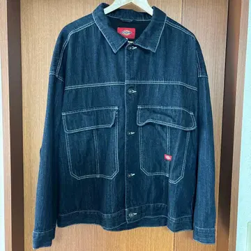 Dickies 데님 커버올 XL