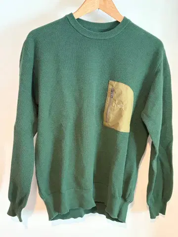 THE NORTH FACE NT6100N 팩 필드 스웨터 그린