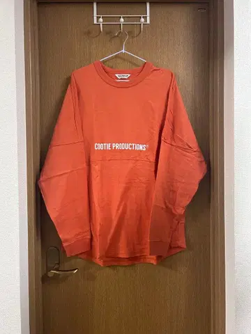 COOTIE PRODUCTIONS 오렌지 롱T셔츠 M