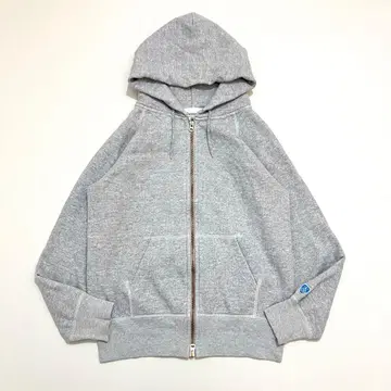 오르치발 새상품급 더블 지퍼 후드티 그레이 사이즈 2