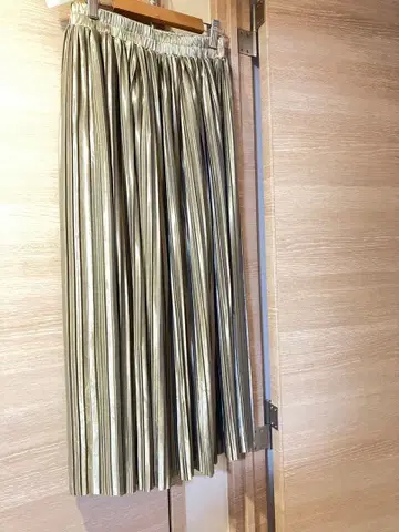 플리츠 스커트 프리 사이즈