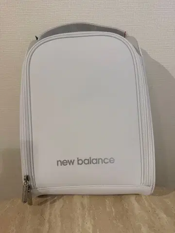 [ 미사용 새상품 ] new balance 골프 슈즈 케이스 화이트