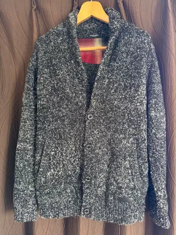 BLACK LABEL 버튼, 사이드 포켓 가디건 M