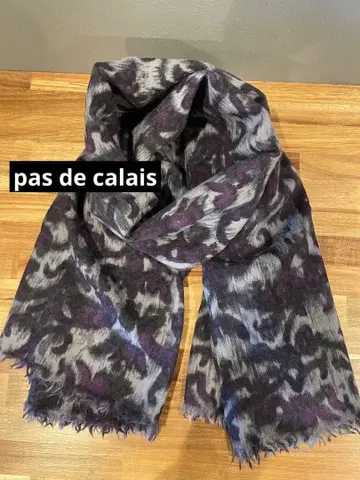 새상품급 [ pas de calais (파드칼레) 스톨 머플러 대형