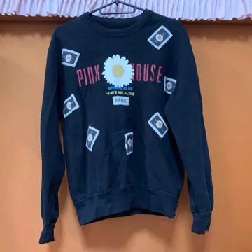 PINK HOUSE 블랙 트레이닝복