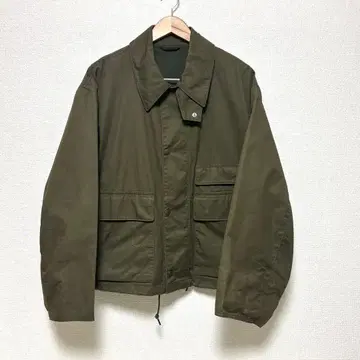 UNIQLO U 유틸리티 숏 블루종 L 올리브