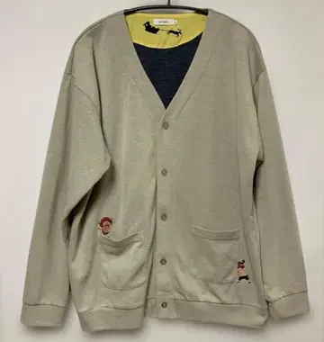 ONE PIECE x 그라니프 콜라보 더블 페이스 가디건 택 포함