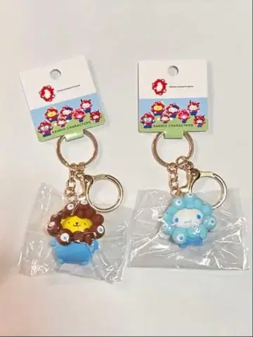 산리오 미야쿠미야쿠 시나모롤 폼폼푸딩 키링 세트 박람회