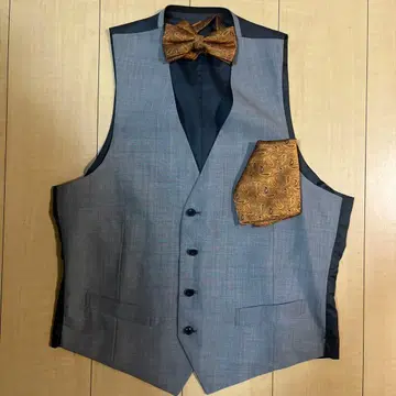 결혼식 색상 변경 베스트 나비 넥타이 치프 세트